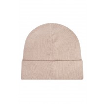 CALVIN KLEIN JEANS MONO LOGO EMBRO BEANIE ΣΚΟΥΦΟΣ ΓΥΝΑΙΚΕΙΟΣ BEIGE