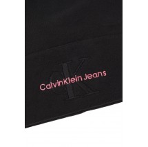 CALVIN KLEIN JEANS MONO LOGO EMBRO BEANIE ΣΚΟΥΦΟΣ ΓΥΝΑΙΚΕΙΟΣ BLACK