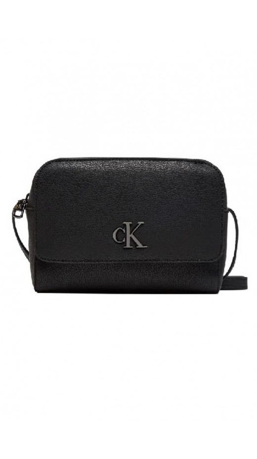 CALVIN KLEIN MINIMAL MONOGRAM CAMERA BAG18 ΤΣΑΝΤΑ ΓΥΝΑΙΚΕΙΑ BLACK