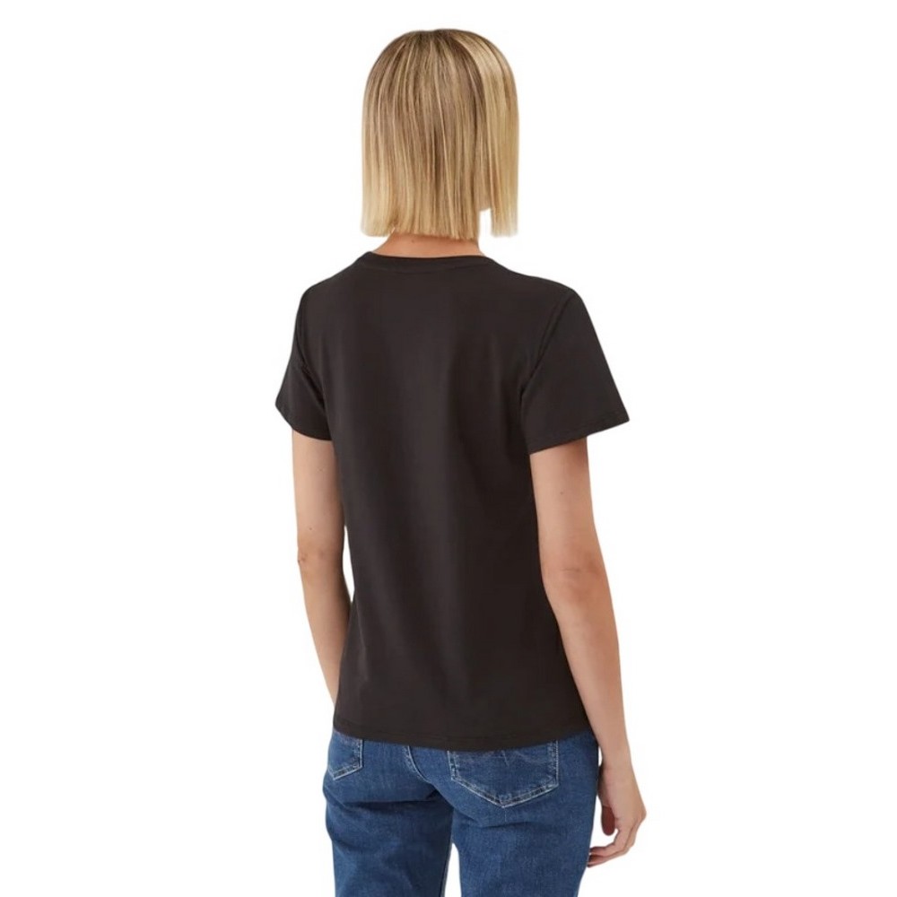 PEPE JEANS LONDON E1 DROP 2A WENDYS T-SHIRT ΓΥΝΑΙΚΕΙΟ BLACK