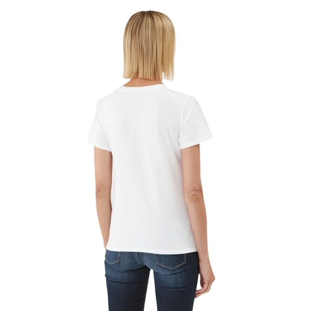 PEPE JEANS LONDON E1 DROP 2A WENDYS T-SHIRT ΓΥΝΑΙΚΕΙΟ WHITE