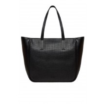 CALVIN KLEIN REFINE MD SHOPPER_BRAID ΤΣΑΝΤΑ ΓΥΝΑΙΚΕΙΑ BLACK