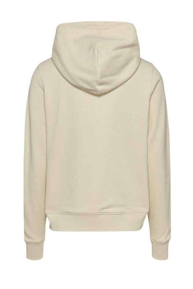 TOMMY JEANS ESSENTIAL LOGO 2 HOODIE ΦΟΥΤΕΡ ΓΥΝΑΙΚΕΙΟ OFF WHITE