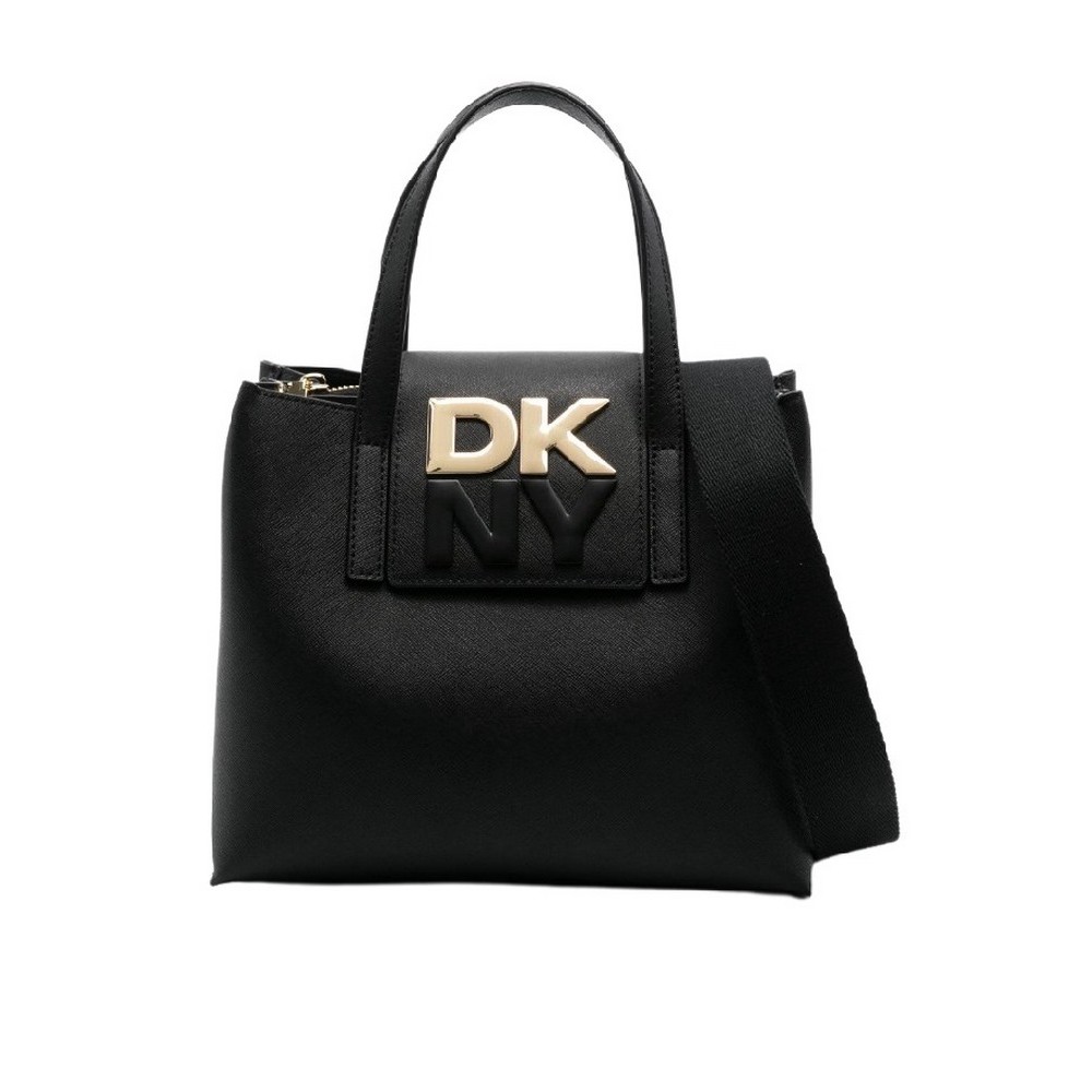 DKNY FAYE SATCHELS HANDBAG ΤΣΑΝΤΑ ΓΥΝΑΙΚΕΙΑ BLACK