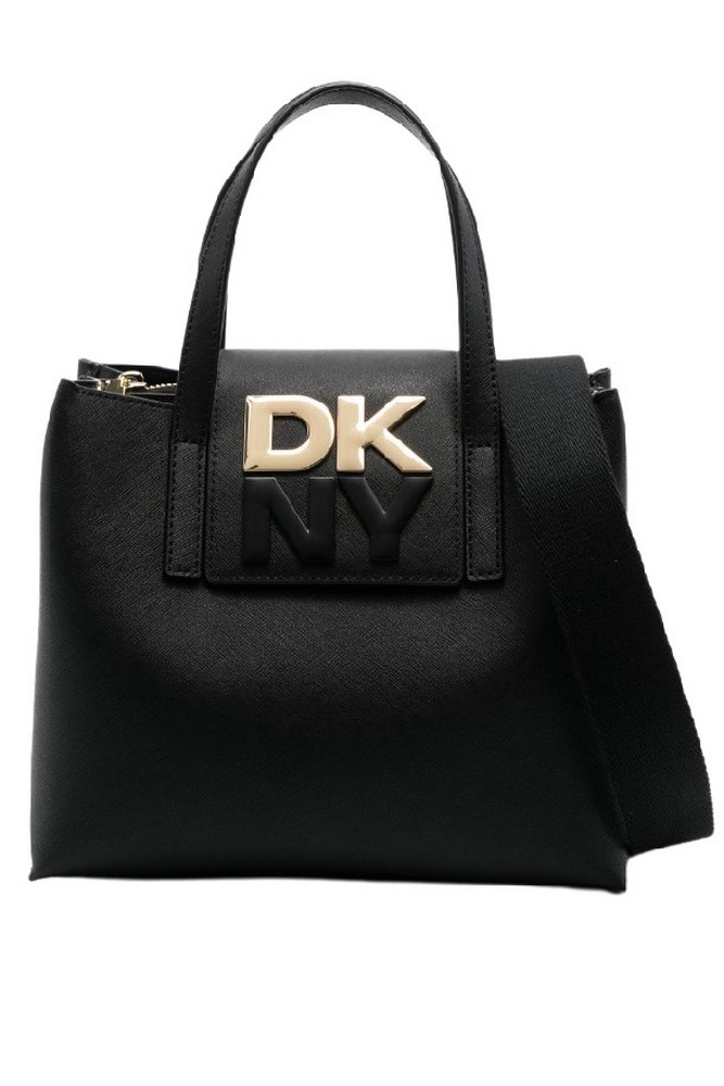 DKNY FAYE SATCHELS HANDBAG ΤΣΑΝΤΑ ΓΥΝΑΙΚΕΙΑ BLACK