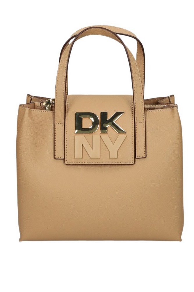 DKNY FAYE SATCHELS HANDBAG ΤΣΑΝΤΑ ΓΥΝΑΙΚΕΙΑ BEIGE