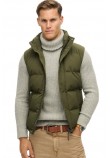 SUPERDRY D3 NON HOODED EVEREST GILET ΓΙΛΕΚΟ ΜΠΟΥΦΑΝ ΑΝΔΡΙΚΟ OLIVE