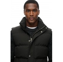 SUPERDRY D3 NON HOODED EVEREST GILET ΓΙΛΕΚΟ ΜΠΟΥΦΑΝ ΑΝΔΡΙΚΟ BLACK