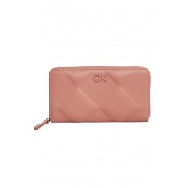 CALVIN KLEIN JEANS RE-LOCK QUILT ZA WALLET LG ΑΞΕΣΟΥΑΡ ΠΟΡΤΟΦΟΛΙ ΓΥΝΑΙΚΕΙΟ ROSE