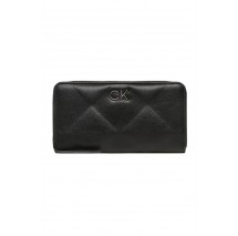 CALVIN KLEIN JEANS RE-LOCK QUILT ZA WALLET LG ΑΞΕΣΟΥΑΡ ΠΟΡΤΟΦΟΛΙ ΓΥΝΑΙΚΕΙΟ BLACK/BLACK