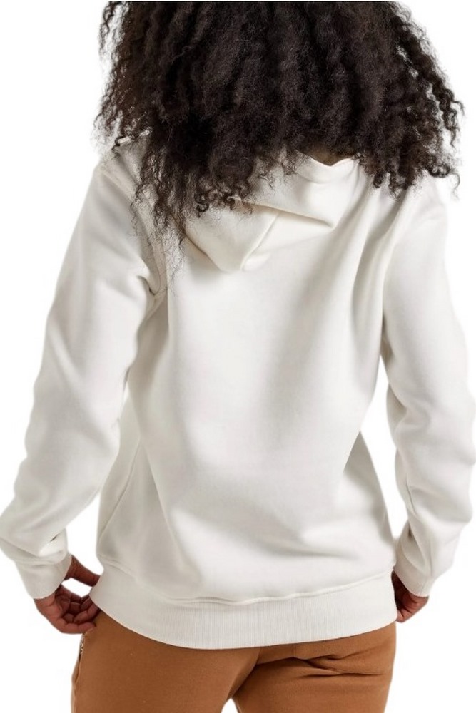 UGG REY UGGFLUFF LOGO HOODIE ΜΠΛΟΥΖΑ ΦΟΥΤΕΡ ΓΥΝΑΙΚΕΙΑ WHITE