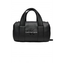 CALVIN KLEIN JEANS SCULPTED SQUARE BARREL BAG MONO ΤΣΑΝΤΑ ΓΥΝΑΙΚΕΙΑ BLACK