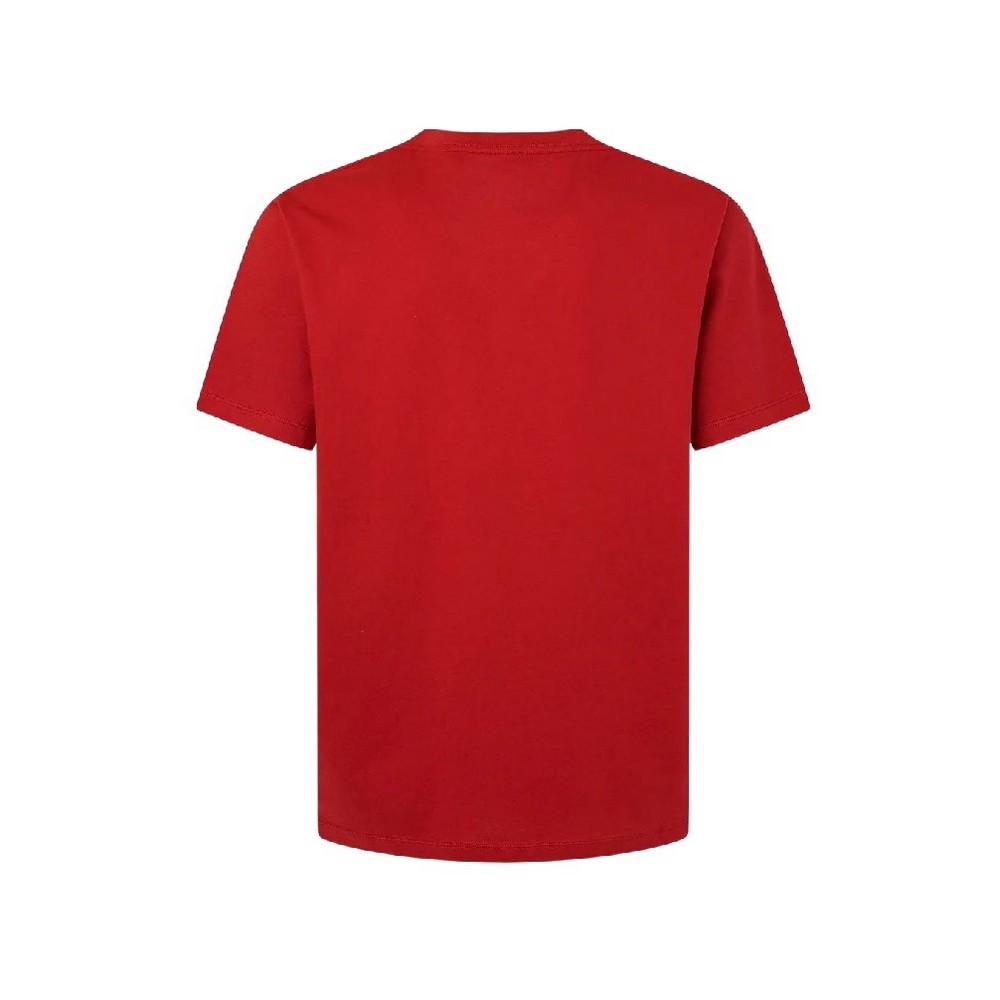 PEPE JEANS LONDON DROP 1 EGGOT-SHIRT ΜΠΛΟΥΖΑ ΑΝΔΡΙΚΗ RED