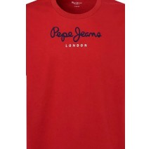 PEPE JEANS LONDON DROP 1 EGGOT-SHIRT ΜΠΛΟΥΖΑ ΑΝΔΡΙΚΗ RED