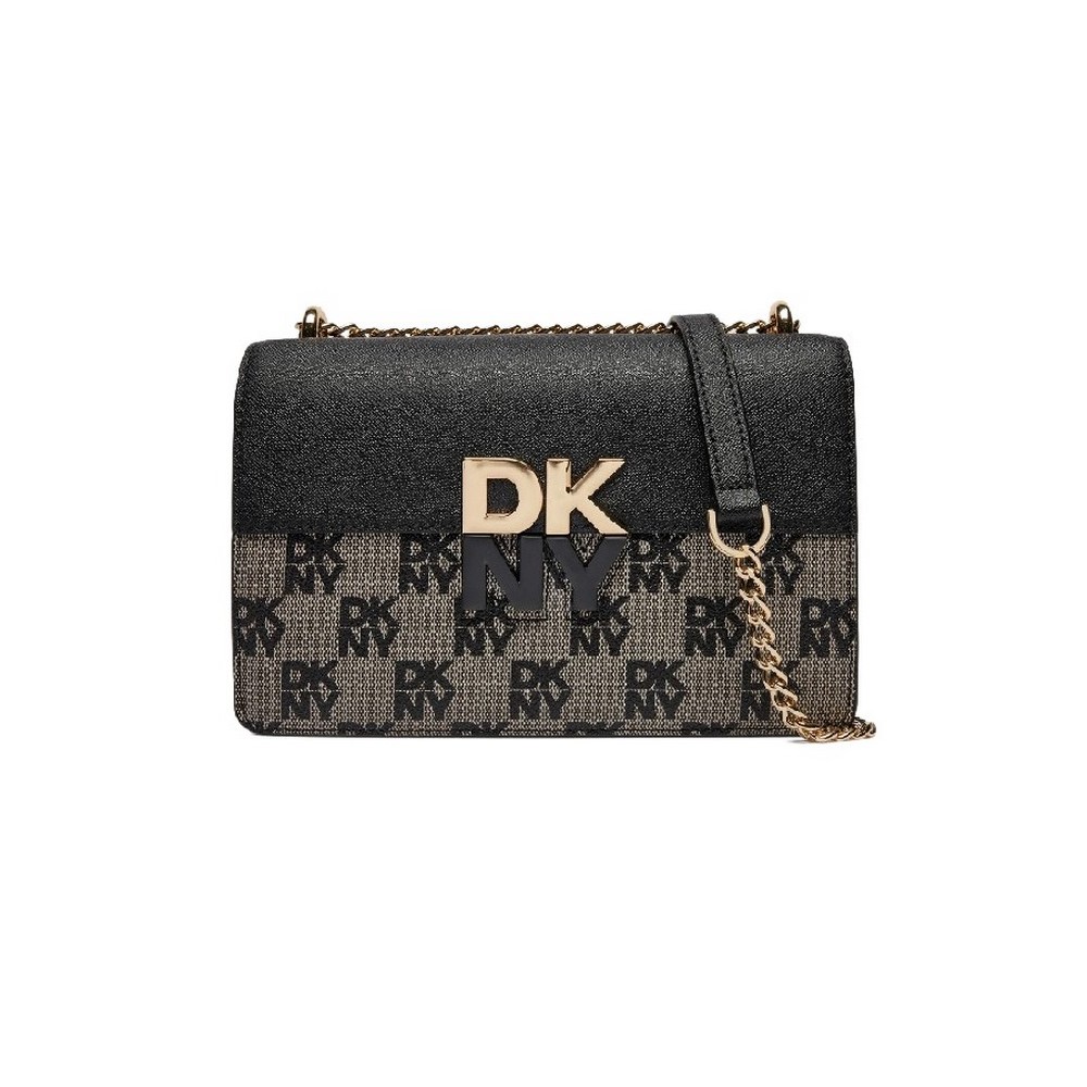 DKNY ECHO FLAPSHANDBAG ΤΣΑΝΤΑ ΓΥΝΑΙΚΕΙΑ BLACK