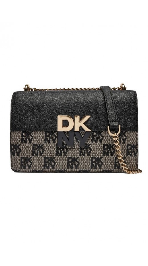 DKNY ECHO FLAPSHANDBAG ΤΣΑΝΤΑ ΓΥΝΑΙΚΕΙΑ BLACK