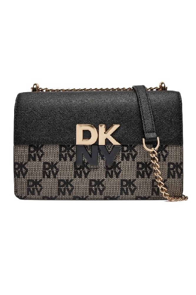 DKNY ECHO FLAPSHANDBAG ΤΣΑΝΤΑ ΓΥΝΑΙΚΕΙΑ BLACK