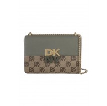 DKNY ECHO FLAPSHANDBAG ΤΣΑΝΤΑ ΓΥΝΑΙΚΕΙΑ BEIGE/KHAKI