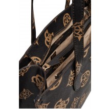 GUESS SILVANA GIRLFRIEND TOTE ΤΣΑΝΤΑ ΓΥΝΑΙΚΕΙΑ MOCHA