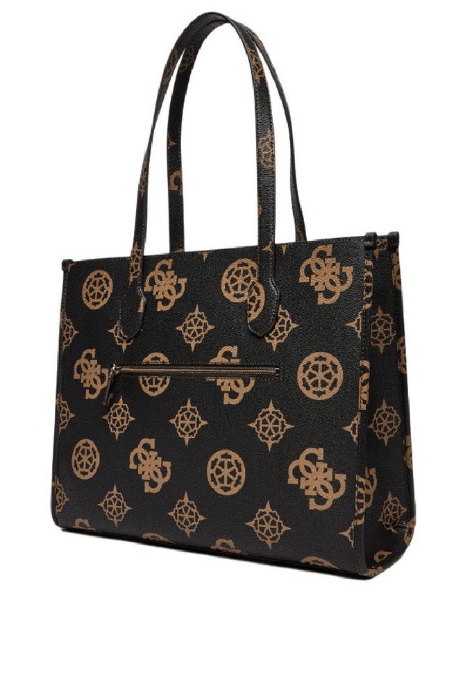 GUESS SILVANA GIRLFRIEND TOTE ΤΣΑΝΤΑ ΓΥΝΑΙΚΕΙΑ MOCHA