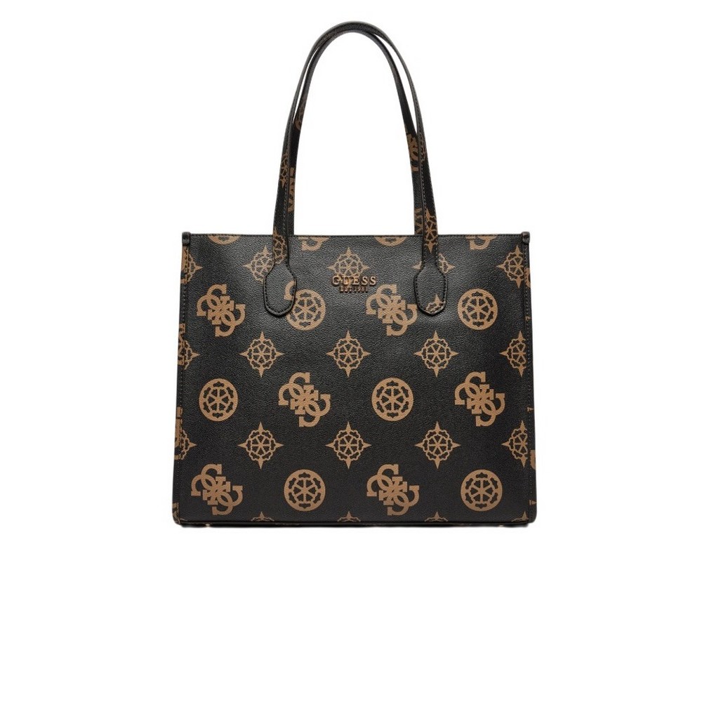 GUESS SILVANA GIRLFRIEND TOTE ΤΣΑΝΤΑ ΓΥΝΑΙΚΕΙΑ MOCHA