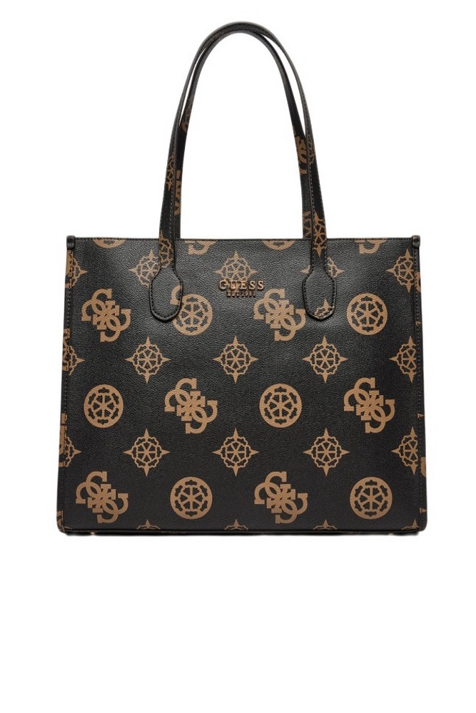 GUESS SILVANA GIRLFRIEND TOTE ΤΣΑΝΤΑ ΓΥΝΑΙΚΕΙΑ MOCHA