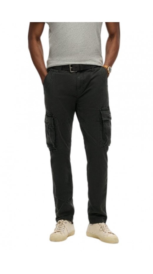 SUPERDRY D1 OVIN CORE CARGO PANT ΠΑΝΤΕΛΟΝΙ ΑΝΔΡΙΚΟ WASHED BLACK