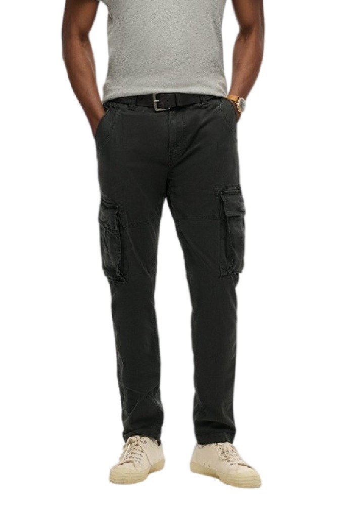 SUPERDRY D1 OVIN CORE CARGO PANT ΠΑΝΤΕΛΟΝΙ ΑΝΔΡΙΚΟ WASHED BLACK