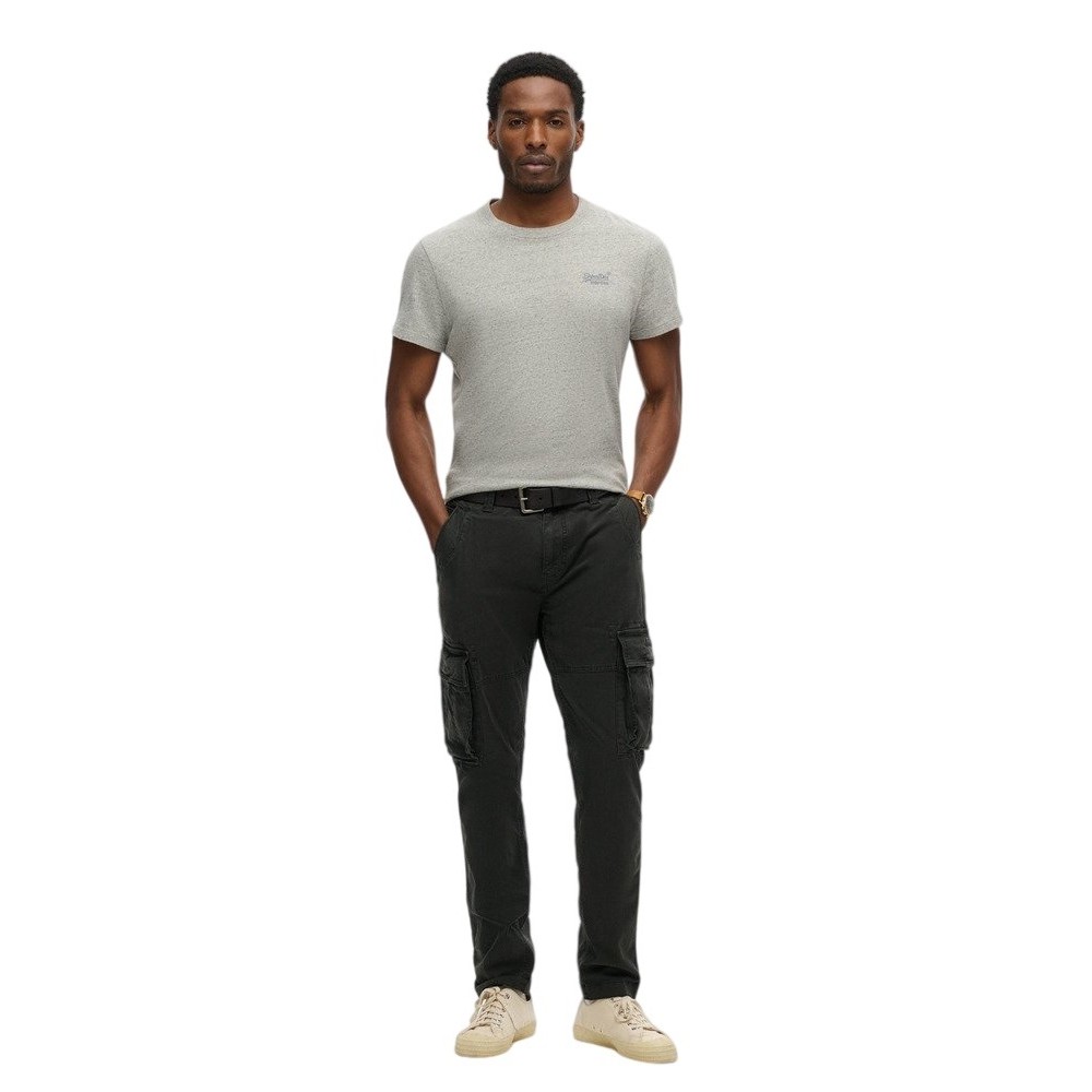 SUPERDRY D1 OVIN CORE CARGO PANT ΠΑΝΤΕΛΟΝΙ ΑΝΔΡΙΚΟ WASHED BLACK