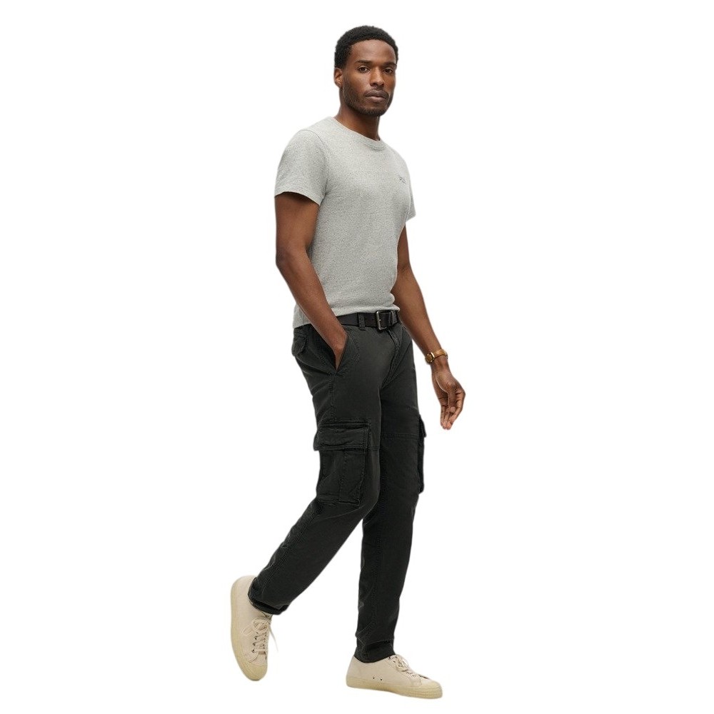 SUPERDRY D1 OVIN CORE CARGO PANT ΠΑΝΤΕΛΟΝΙ ΑΝΔΡΙΚΟ WASHED BLACK