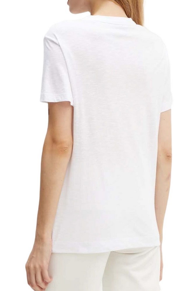 GUESS CN PYRAMIDE STUDS TEE T-SHIRT ΜΠΛΟΥΖΑ ΓΥΝΑΙΚΕΙΑ WHITE