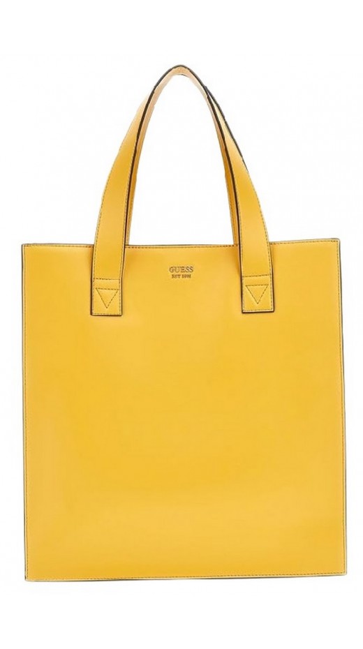 GUESS JOVIE SOCIETY SATCHEL ΤΣΑΝΤΑ ΓΥΝΑΙΚΕΙΑ YELLOW