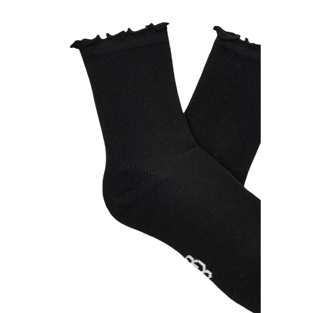 UGG KARSYN LETTUCE EDGE SOCK ΚΑΛΤΣΑ ΓΥΝΑΙΚΕΙΑ BLACK