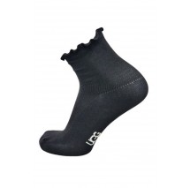 UGG KARSYN LETTUCE EDGE SOCK ΚΑΛΤΣΑ ΓΥΝΑΙΚΕΙΑ BLACK