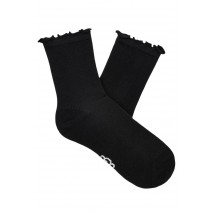 UGG KARSYN LETTUCE EDGE SOCK ΚΑΛΤΣΑ ΓΥΝΑΙΚΕΙΑ BLACK