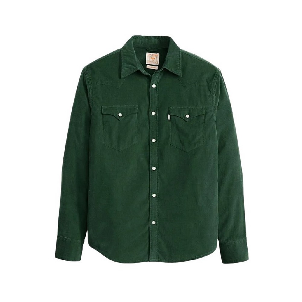 LEVIS BARSTOW WESTERN STANDARD 857440080 ΠΟΥΚΑΜΙΣΟ ΑΝΔΡΙΚΟ GREEN