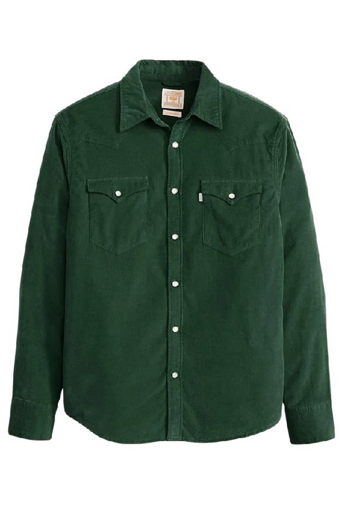 LEVIS BARSTOW WESTERN STANDARD 857440080 ΠΟΥΚΑΜΙΣΟ ΑΝΔΡΙΚΟ GREEN