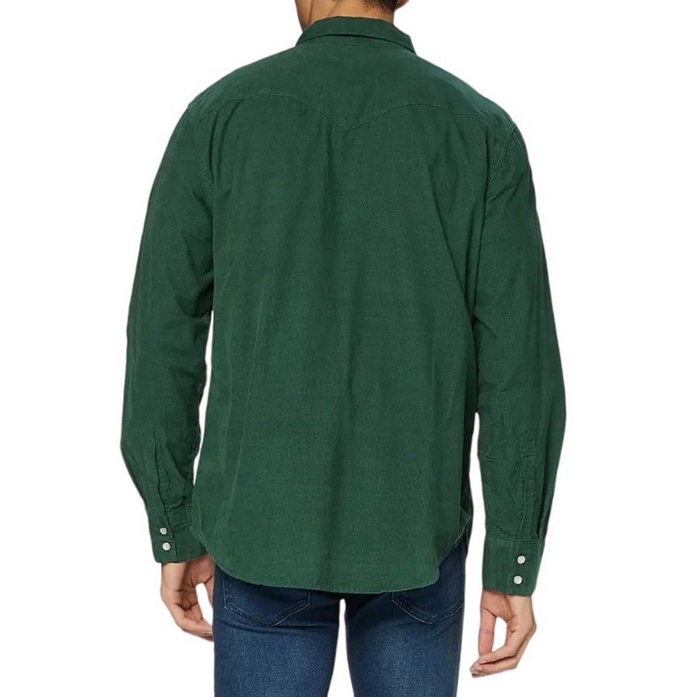 LEVIS BARSTOW WESTERN STANDARD 857440080 ΠΟΥΚΑΜΙΣΟ ΑΝΔΡΙΚΟ GREEN