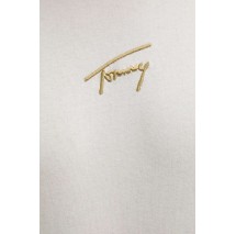 TOMMY JEANS REG GOLD SIGNATURE TEE T-SHIRT ΜΠΛΟΥΖΑ ΑΝΔΡΙΚΗ OFF WHITE