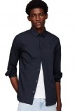 TOMMY HILFIGER TJM ORIGINAL STRETCH SHIRT ΠΟΥΚΑΜΙΣΟ ΑΝΔΡΙΚΟ BLACK