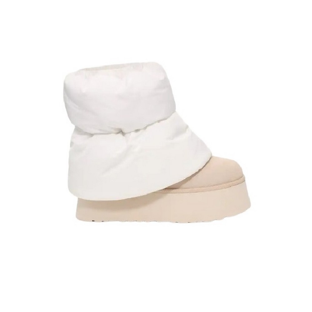 UGG CLASSIC MINI DIPPER PUFFER ΧΑΜΛΗ ΜΠΟΤΑ ΓΥΝΑΙΚΕΙΑ CREAMY WHITE