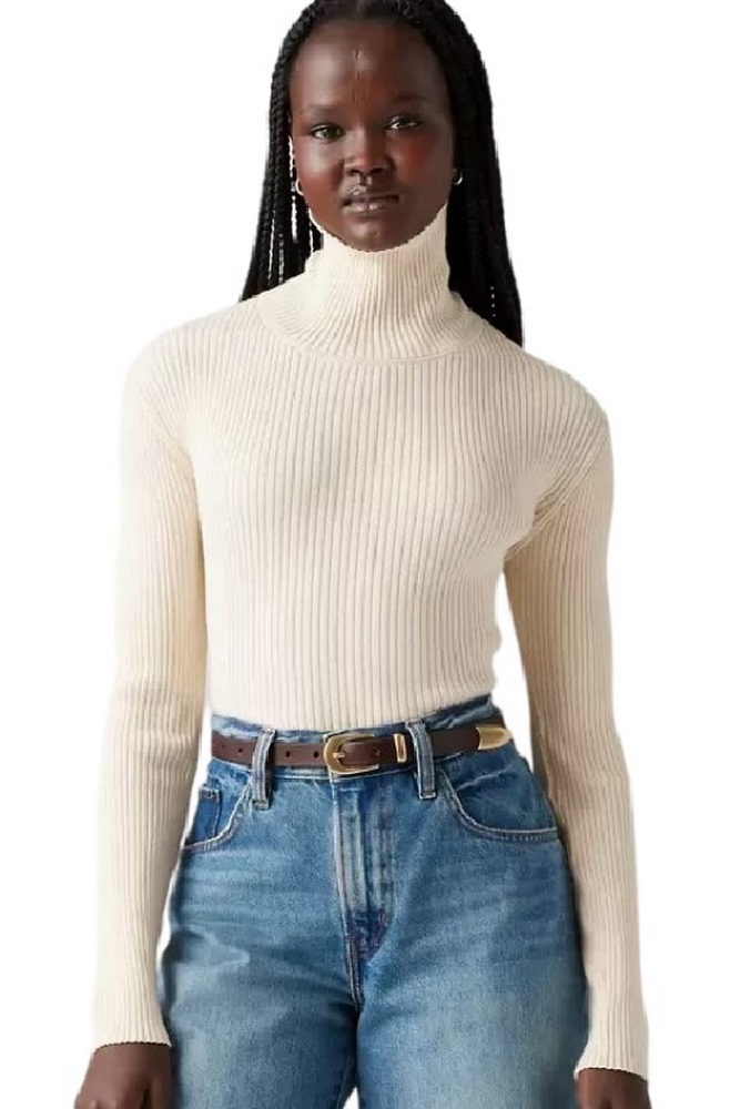 LEVIS TULIP TURTLENECK A85000000 ΜΠΛΟΥΖΑ ΓΥΝΑΙΚΕΙΑ OFF WHITE