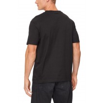 CALVIN KLEIN JEANS SHINY MONOLOGO TEE T-SHIRT ΜΠΛΟΥΖΑ ΑΝΔΡΙΚΗ BLACK