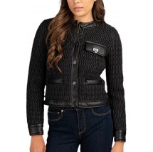 GUESS NEW IRENE QUILTED JACKET ΜΠΟΥΦΑΝ ΓΥΝΑΙΚΕΙΑ BLACK