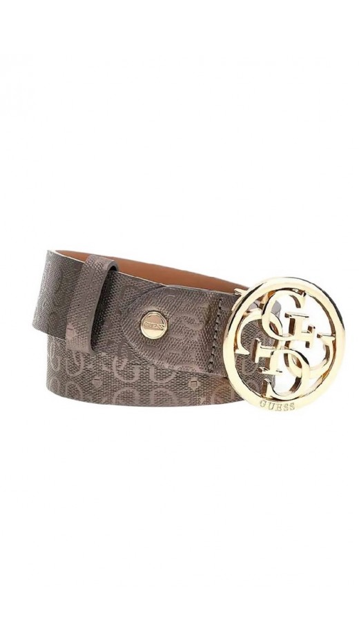 GUESS JANIA ADJUSTABLE PANT BELT ΖΩΝΗ ΓΥΝΑΙΚΕΙΑ PEWTER