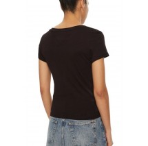 TOMMY JEANS V-NECK TEE T-SHIRT ΜΠΛΟΥΖΑ ΓΥΝΑΙΚΕΙΑ BLACK