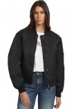 GUESS JEANS BOMBER JKT ΜΠΟΥΦΑΝ ΓΥΝΑΙΚΕΙΟ BLACK