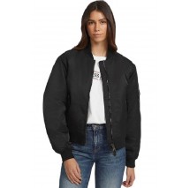 GUESS JEANS BOMBER JKT ΜΠΟΥΦΑΝ ΓΥΝΑΙΚΕΙΟ BLACK