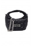 VERSACE JEANS COUTURE RANGE Q QUILTING 75VA4BQ2ZS823 ΤΣΑΝΤΑ ΓΥΝΑΙΚΕΙΑ BLACK