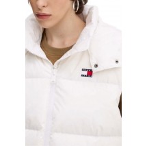 TOMMY HILFIGER TJW ALASKA PUFFER VEST ΜΠΟΥΦΑΝ ΓΙΛΕΚΟ ΓΥΝΑΙΚΕΙΟ WHITE